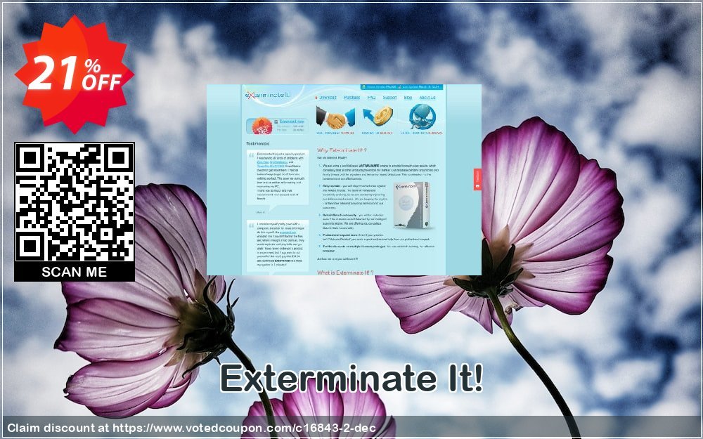 Exterminate It! Coupon, discount Privileged_D_20. Promotion: Privileged with Dima design