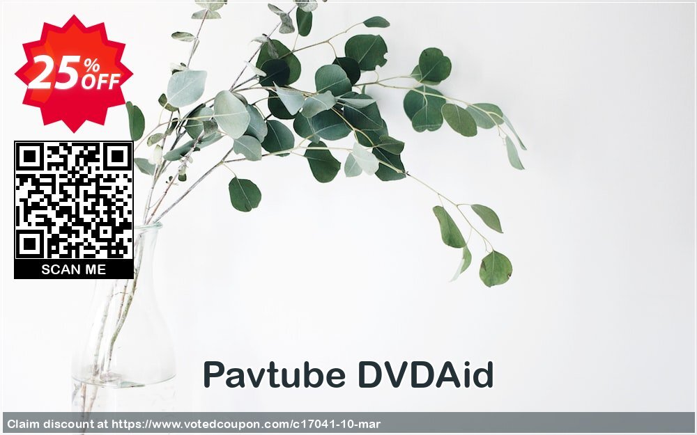 Pavtube DVDAid Coupon Code May 2024, 25% OFF - VotedCoupon