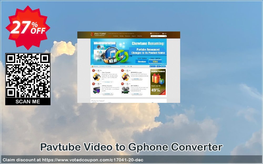 Pavtube Video to Gphone Converter Coupon, discount Pavtube Studio discount coupon (17041). Promotion: Pavtube Studio coupon codes (17041)
