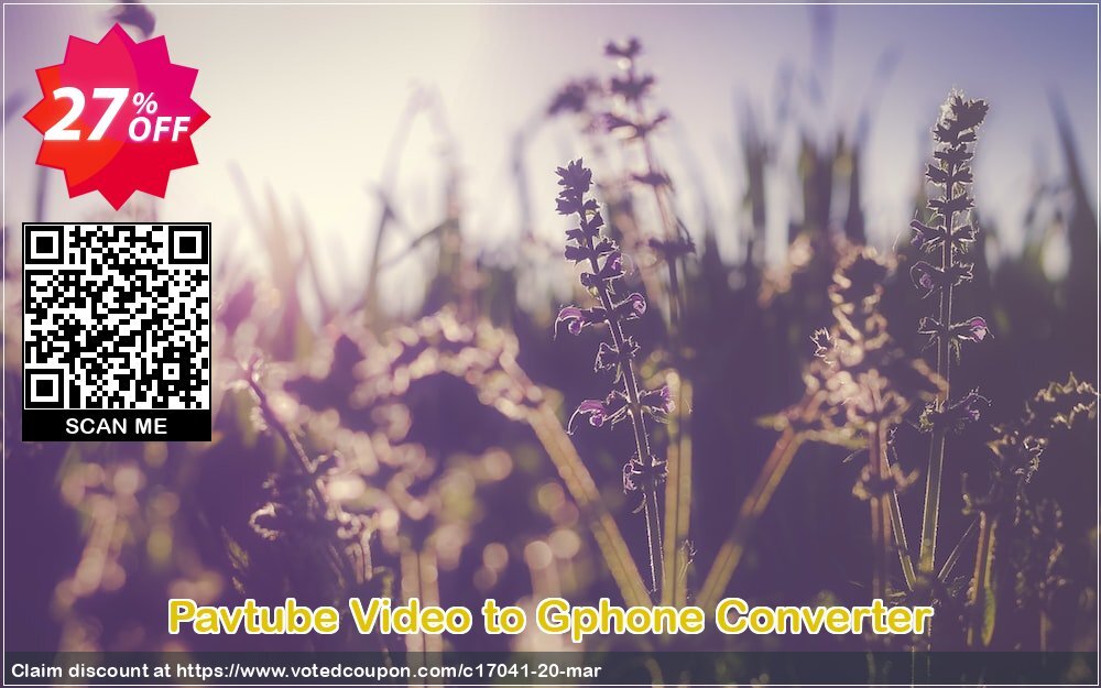 Pavtube Video to Gphone Converter Coupon Code Apr 2024, 27% OFF - VotedCoupon