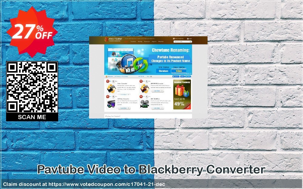 Pavtube Video to Blackberry Converter Coupon, discount Pavtube Studio discount coupon (17041). Promotion: Pavtube Studio coupon codes (17041)