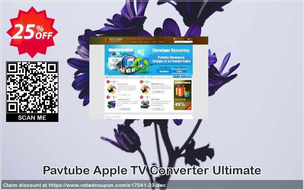 Pavtube Apple TV Converter Ultimate Coupon Code May 2024, 25% OFF - VotedCoupon