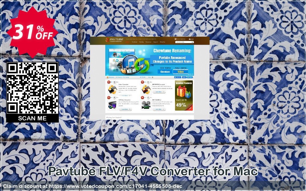 Pavtube FLV/F4V Converter for MAC Coupon, discount Pavtube FLV/F4V Converter for Mac super deals code 2024. Promotion: super deals code of Pavtube FLV/F4V Converter for Mac 2024