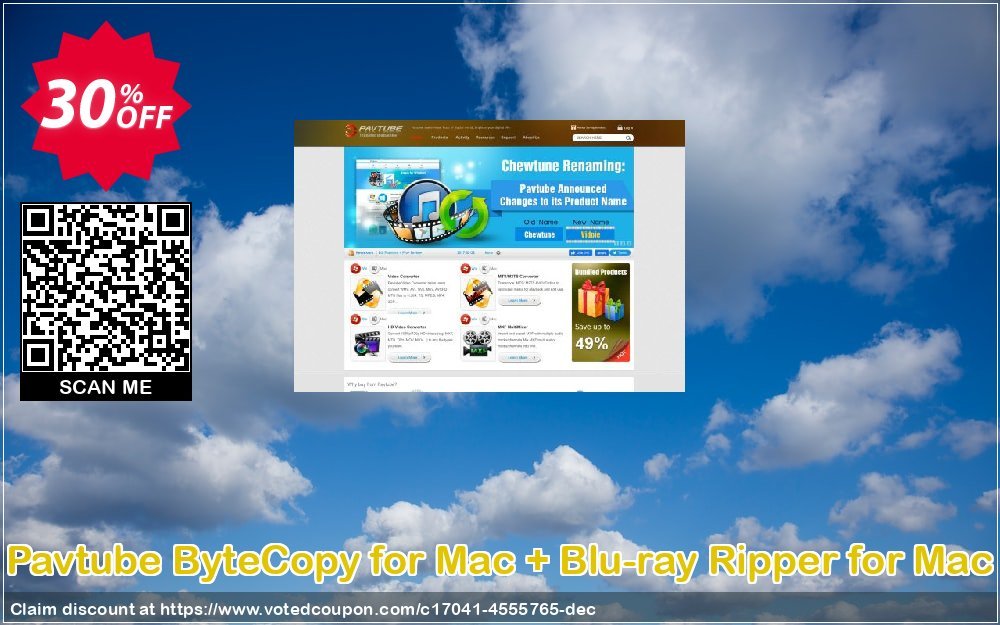 Pavtube ByteCopy for MAC + Blu-ray Ripper for MAC Coupon, discount Pavtube ByteCopy for Mac + Blu-ray Ripper for Mac special promotions code 2024. Promotion: special promotions code of Pavtube ByteCopy for Mac + Blu-ray Ripper for Mac 2024