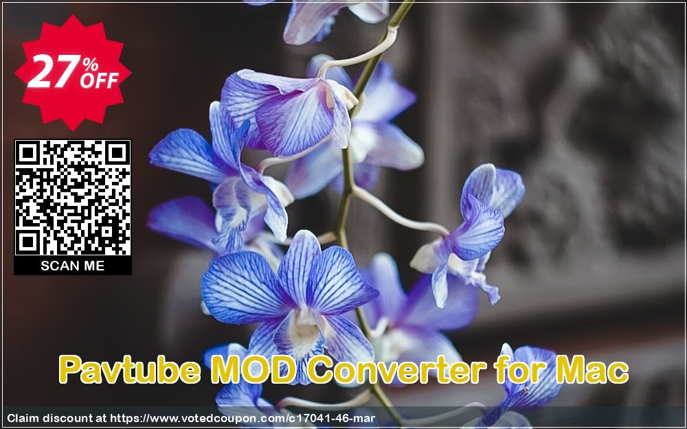 Pavtube MOD Converter for MAC Coupon Code Apr 2024, 27% OFF - VotedCoupon