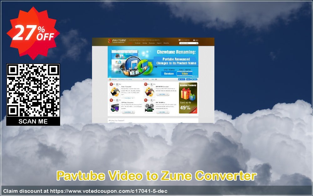 Pavtube Video to Zune Converter Coupon, discount Pavtube Studio discount coupon (17041). Promotion: Pavtube Studio coupon codes (17041)