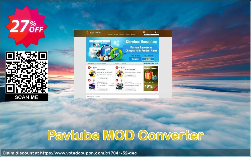 Pavtube MOD Converter Coupon, discount Pavtube Studio discount coupon (17041). Promotion: Pavtube Studio coupon codes (17041)