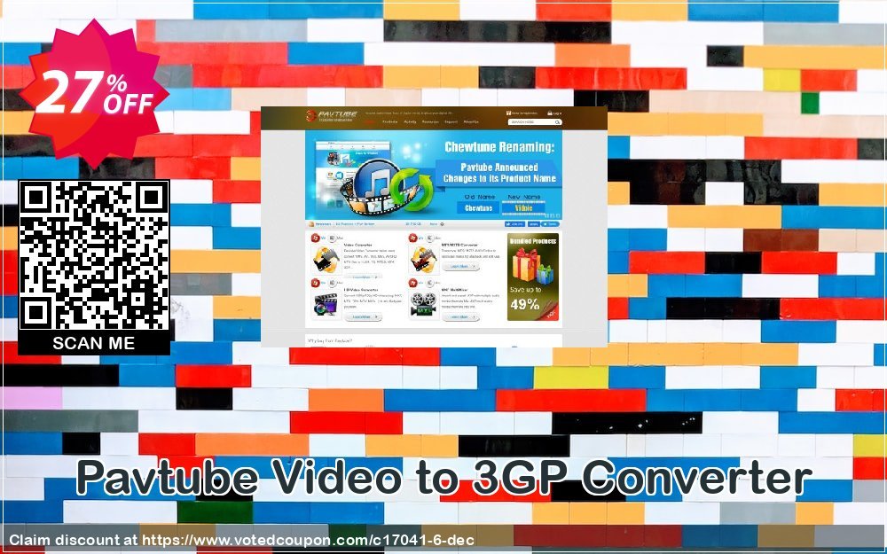Pavtube Video to 3GP Converter Coupon, discount Pavtube Studio discount coupon (17041). Promotion: Pavtube Studio coupon codes (17041)