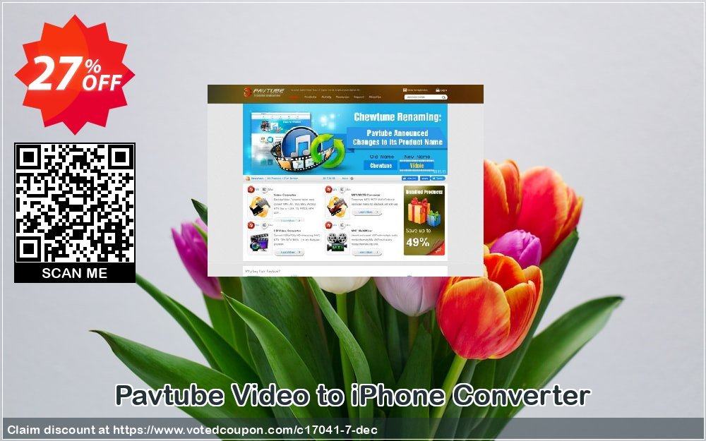 Pavtube Video to iPhone Converter Coupon, discount Pavtube Studio discount coupon (17041). Promotion: Pavtube Studio coupon codes (17041)