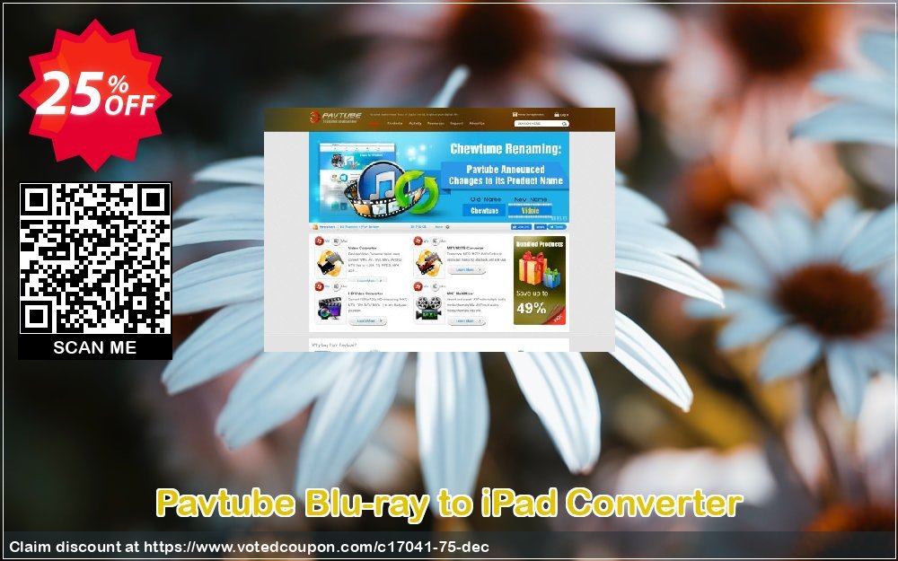 Pavtube Blu-ray to iPad Converter Coupon, discount Pavtube Studio discount coupon (17041). Promotion: Pavtube Studio coupon codes (17041)