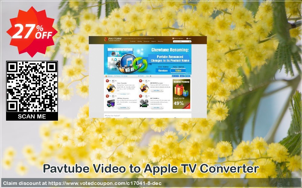 Pavtube Video to Apple TV Converter Coupon Code Apr 2024, 27% OFF - VotedCoupon