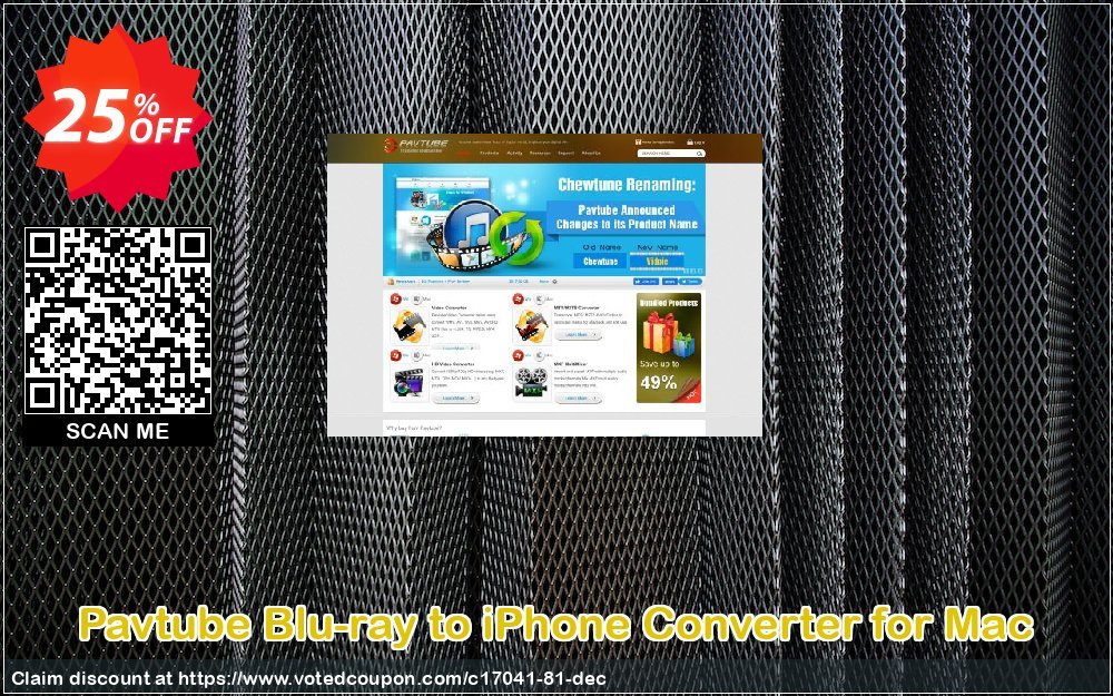Pavtube Blu-ray to iPhone Converter for MAC Coupon Code Apr 2024, 25% OFF - VotedCoupon