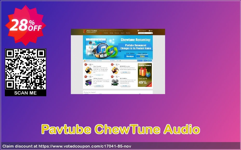Pavtube ChewTune Audio Coupon, discount Pavtube Studio discount coupon (17041). Promotion: Pavtube Studio coupon codes (17041)