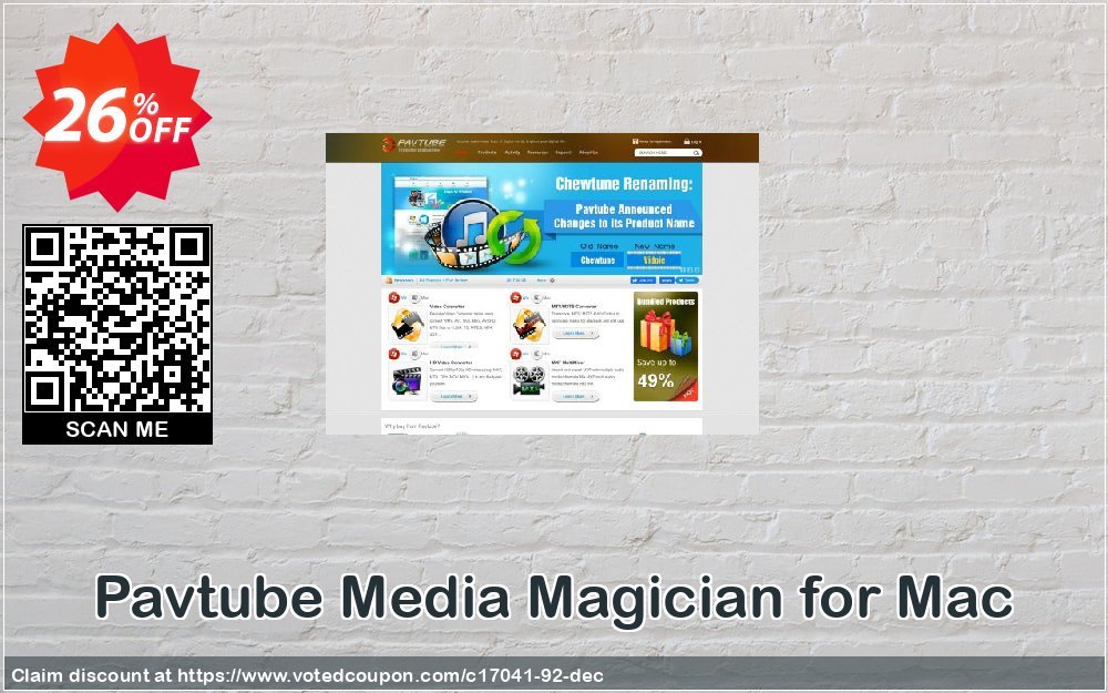 Pavtube Media Magician for MAC Coupon, discount Pavtube Studio discount coupon (17041). Promotion: Pavtube Studio coupon codes (17041)