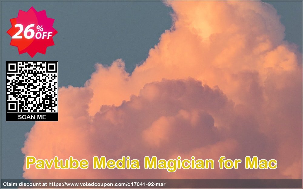 Pavtube Media Magician for MAC Coupon, discount Pavtube Studio discount coupon (17041). Promotion: Pavtube Studio coupon codes (17041)