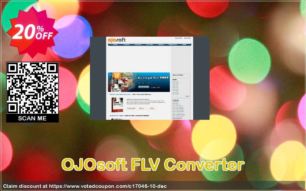 OJOsoft FLV Converter Coupon, discount OJOsoft promo codes (17046). Promotion: OJOsoft promotion (17046)