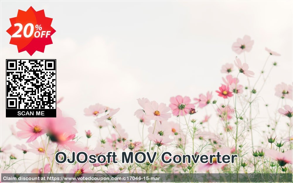 OJOsoft MOV Converter Coupon, discount OJOsoft promo codes (17046). Promotion: OJOsoft promotion (17046)