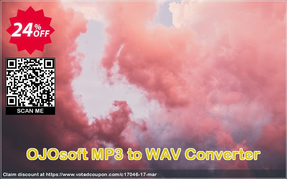 OJOsoft MP3 to WAV Converter Coupon, discount OJOsoft promo codes (17046). Promotion: OJOsoft promotion (17046)