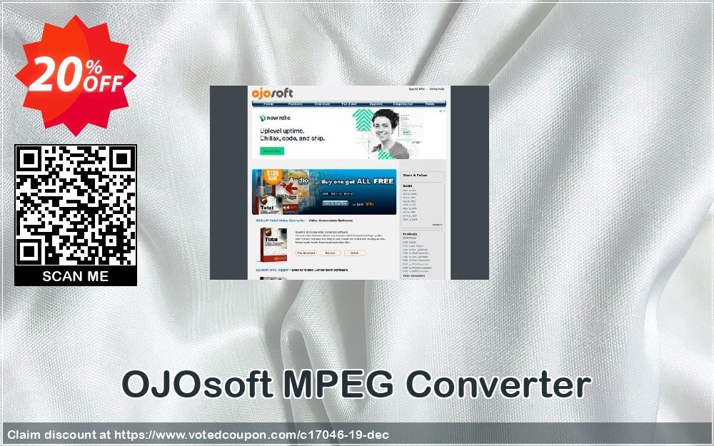OJOsoft MPEG Converter Coupon, discount OJOsoft promo codes (17046). Promotion: OJOsoft promotion (17046)