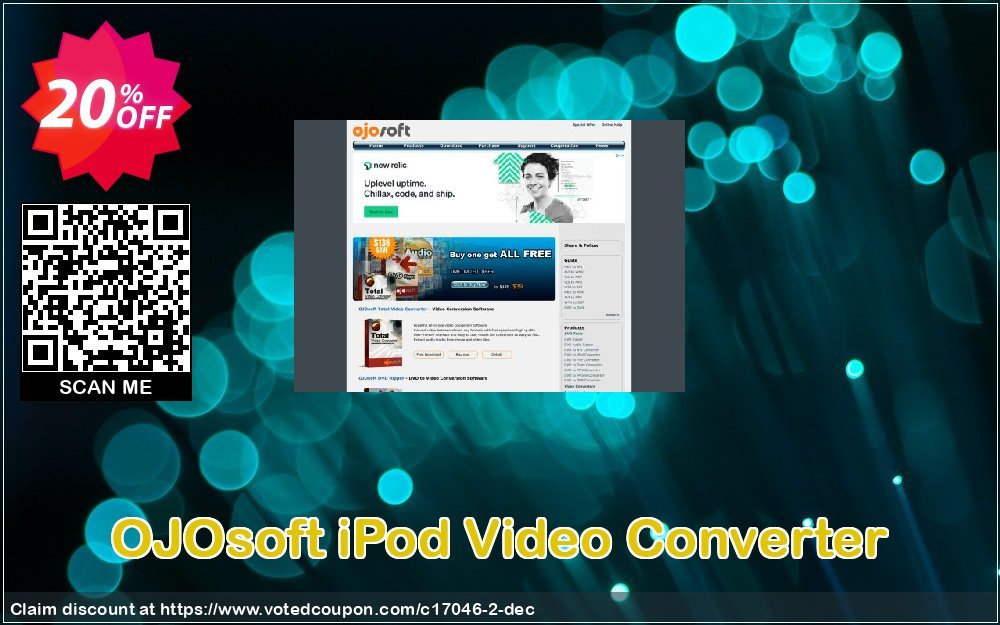 OJOsoft iPod Video Converter Coupon, discount OJOsoft promo codes (17046). Promotion: OJOsoft promotion (17046)