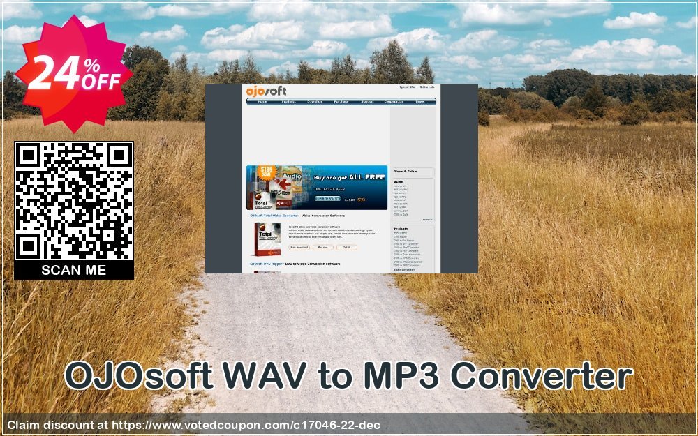 OJOsoft WAV to MP3 Converter Coupon, discount OJOsoft promo codes (17046). Promotion: OJOsoft promotion (17046)