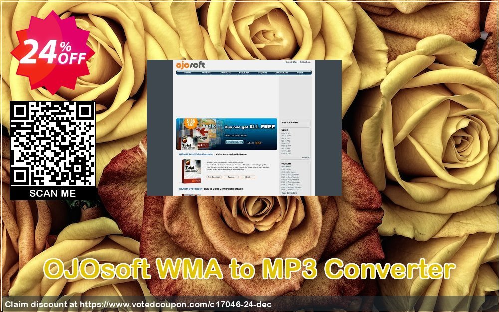 OJOsoft WMA to MP3 Converter Coupon, discount OJOsoft promo codes (17046). Promotion: OJOsoft promotion (17046)