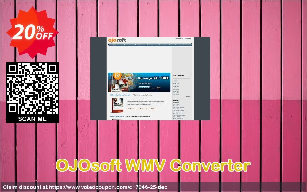 OJOsoft WMV Converter Coupon, discount OJOsoft promo codes (17046). Promotion: OJOsoft promotion (17046)