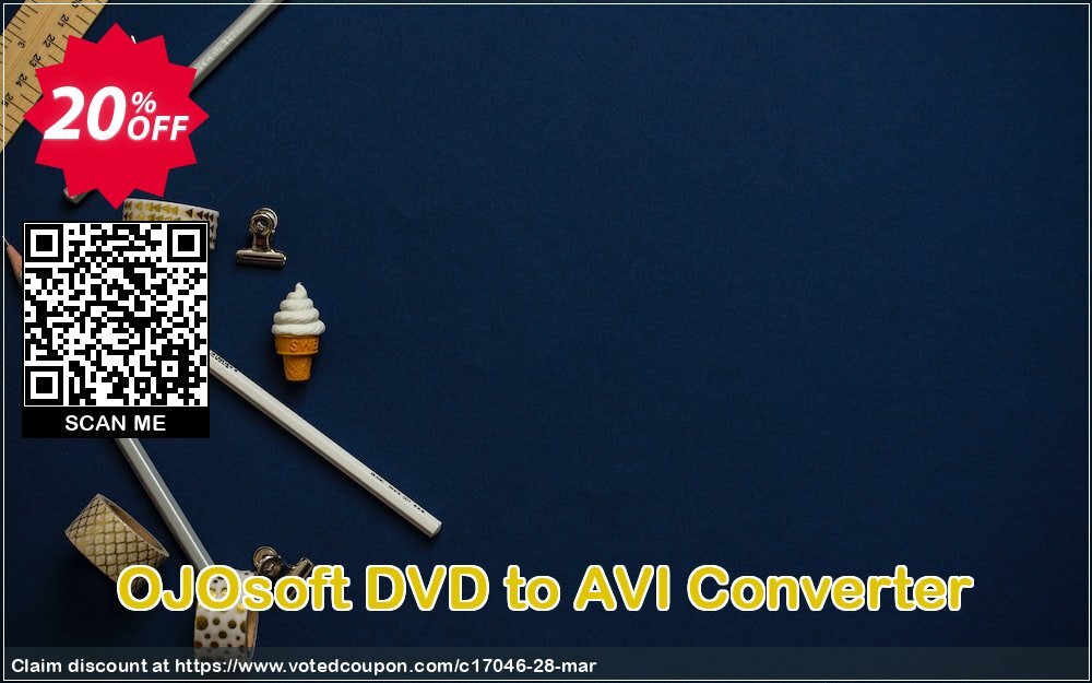 OJOsoft DVD to AVI Converter Coupon Code Apr 2024, 20% OFF - VotedCoupon