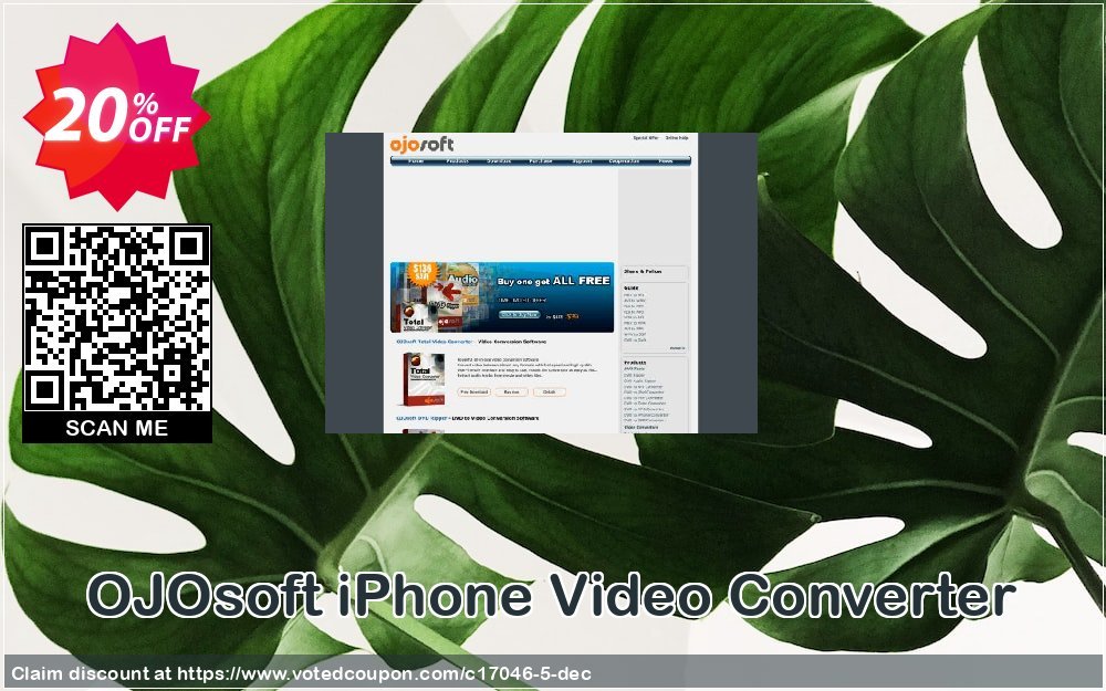 OJOsoft iPhone Video Converter Coupon, discount OJOsoft promo codes (17046). Promotion: OJOsoft promotion (17046)