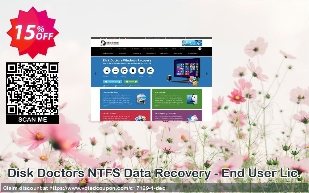 Disk Doctors NTFS Data Recovery - End User Lic. Coupon, discount Disk Doctor coupon (17129). Promotion: Moo Moo Special Coupon
