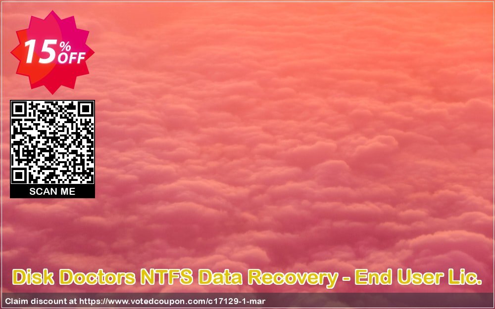 Disk Doctors NTFS Data Recovery - End User Lic. Coupon, discount Disk Doctor coupon (17129). Promotion: Moo Moo Special Coupon