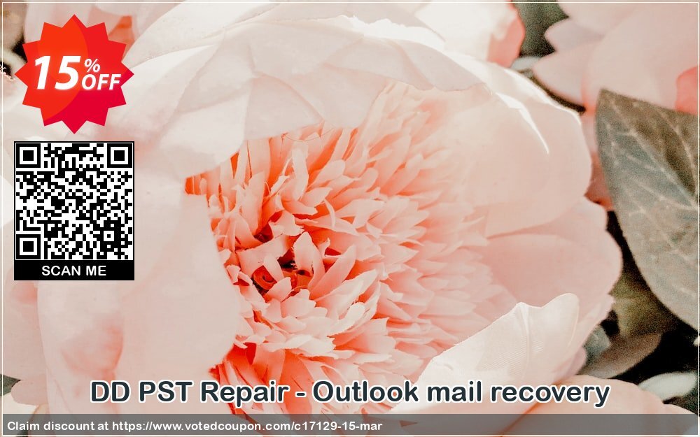 DD PST Repair - Outlook mail recovery Coupon, discount Disk Doctor coupon (17129). Promotion: Moo Moo Special Coupon