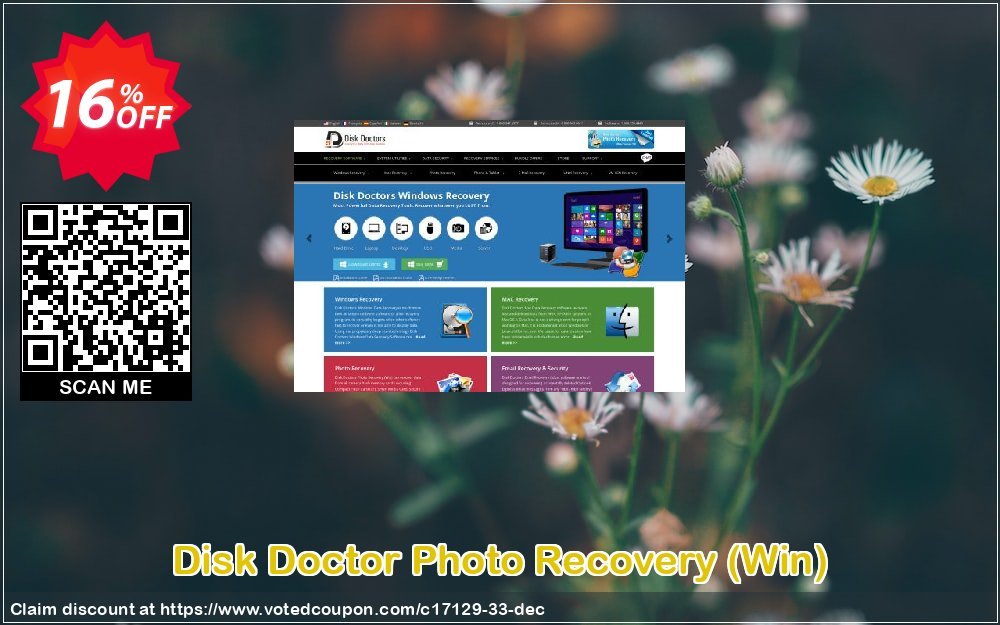 Disk Doctor Photo Recovery, Win  Coupon, discount Disk Doctor coupon (17129). Promotion: Moo Moo Special Coupon