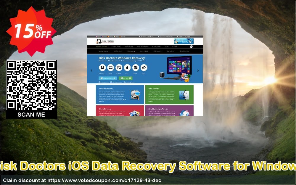 Disk Doctors iOS Data Recovery Software for WINDOWS Coupon, discount Disk Doctor coupon (17129). Promotion: Moo Moo Special Coupon