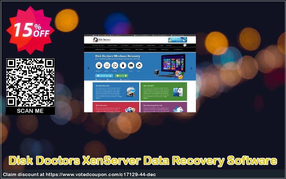 Disk Doctors XenServer Data Recovery Software Coupon, discount Disk Doctor coupon (17129). Promotion: Moo Moo Special Coupon