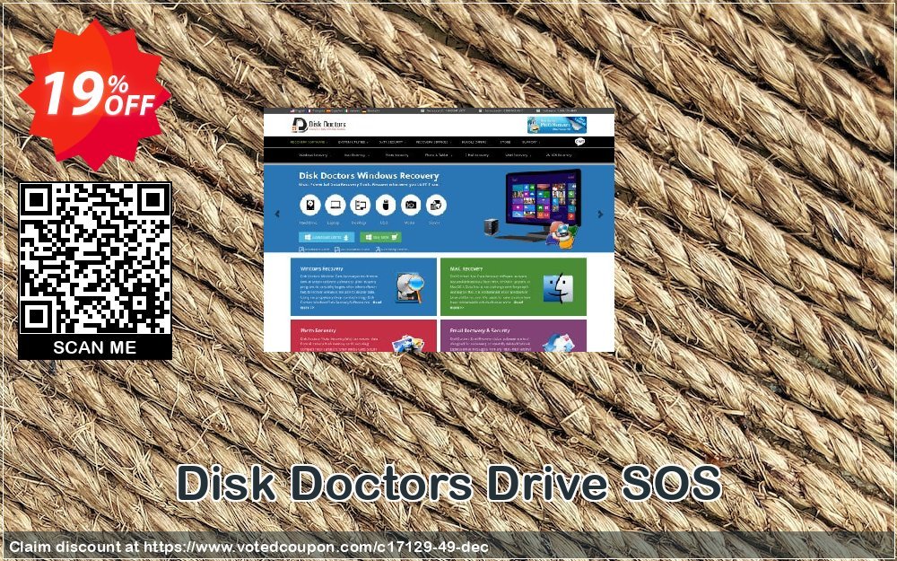 Disk Doctors Drive SOS Coupon, discount Disk Doctor coupon (17129). Promotion: DiskDoctor discount promotion