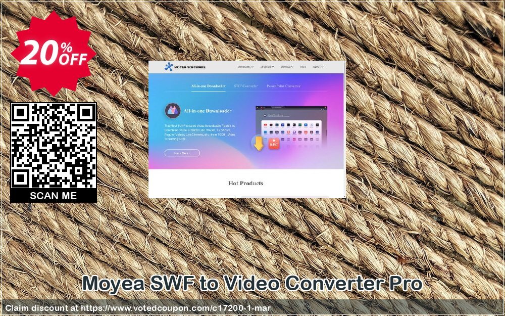 Moyea SWF to Video Converter Pro Coupon Code May 2024, 20% OFF - VotedCoupon