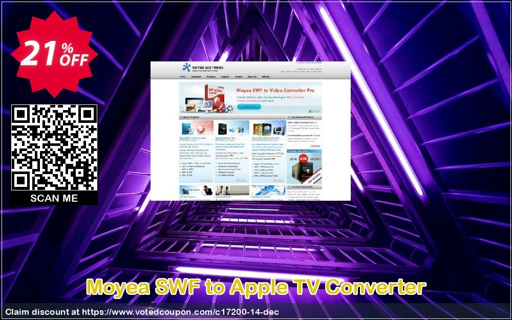 Moyea SWF to Apple TV Converter Coupon, discount Moyea coupon codes (17200). Promotion: Moyea software coupon (17200)