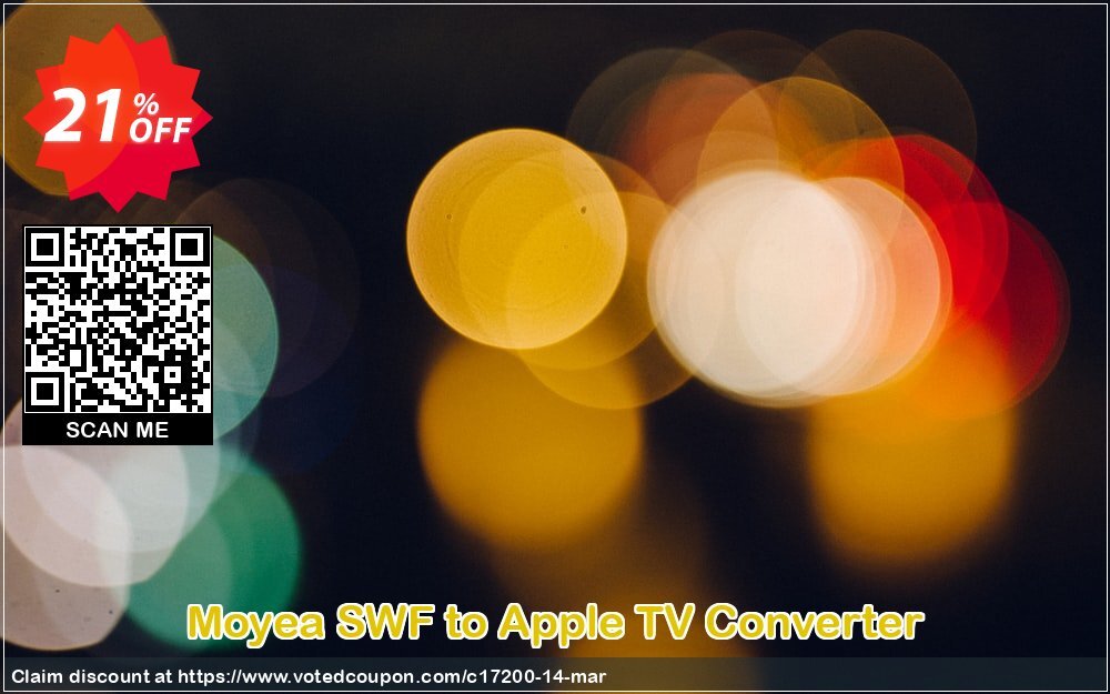 Moyea SWF to Apple TV Converter Coupon Code May 2024, 21% OFF - VotedCoupon