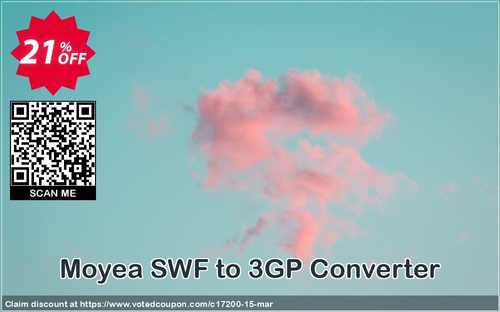 Moyea SWF to 3GP Converter Coupon, discount Moyea coupon codes (17200). Promotion: Moyea software coupon (17200)