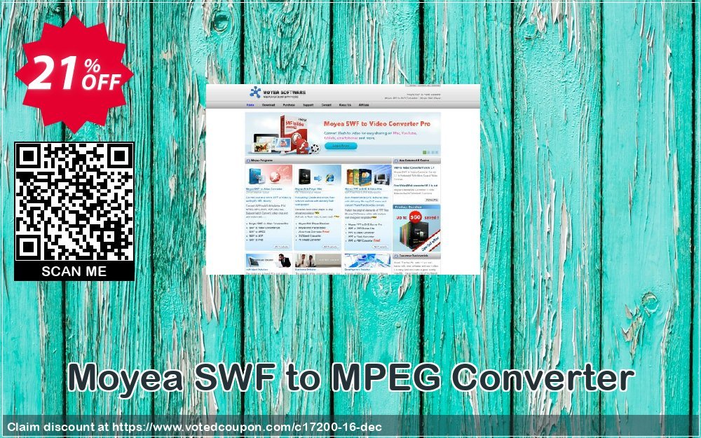 Moyea SWF to MPEG Converter Coupon, discount Moyea coupon codes (17200). Promotion: Moyea software coupon (17200)