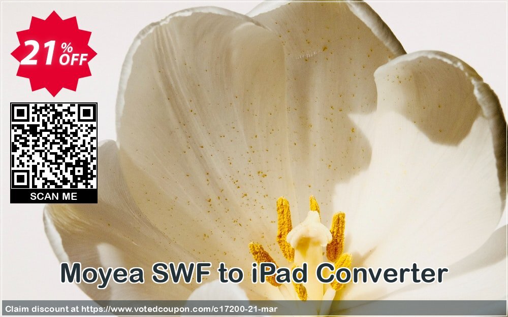 Moyea SWF to iPad Converter Coupon, discount Moyea coupon codes (17200). Promotion: Moyea software coupon (17200)