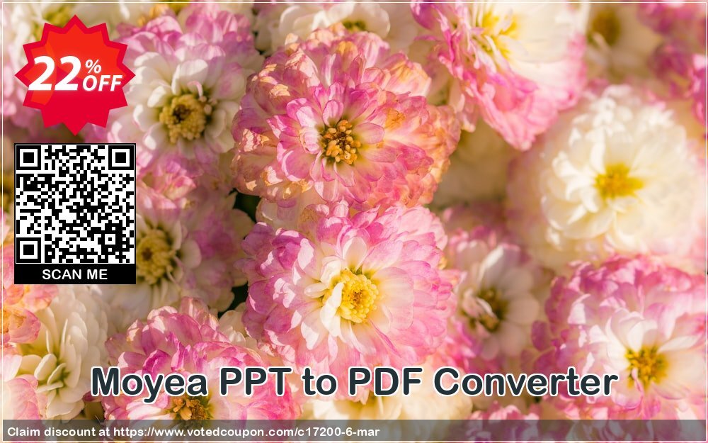 Moyea PPT to PDF Converter Coupon, discount Moyea coupon codes (17200). Promotion: Moyea software coupon (17200)