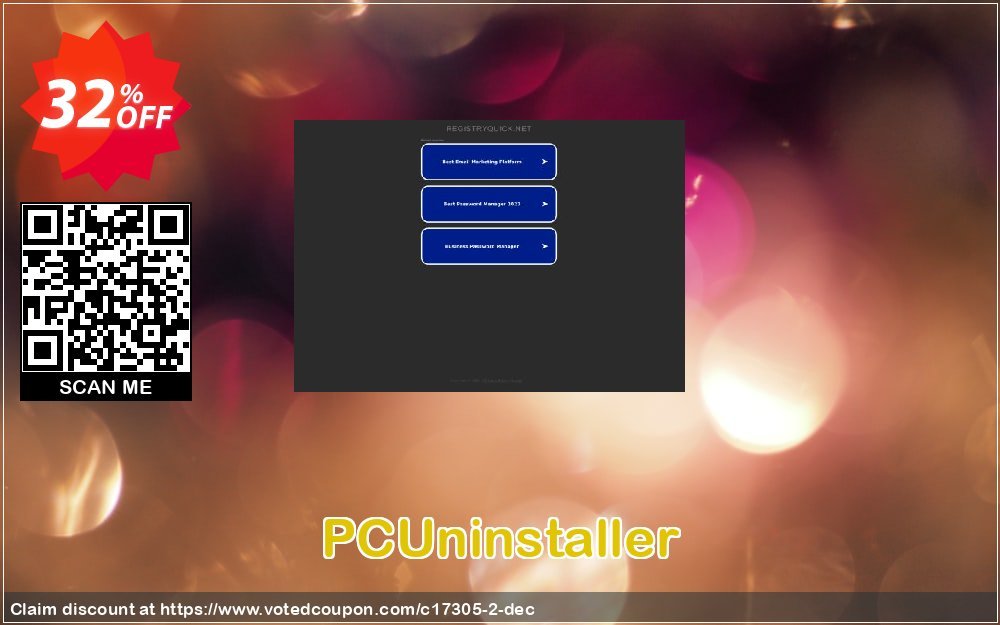 PCUninstaller Coupon, discount QuickSoft coupon (17305). Promotion: QuickSoft discount codes (17305)