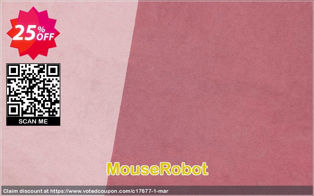 MouseRobot Coupon Code May 2024, 25% OFF - VotedCoupon