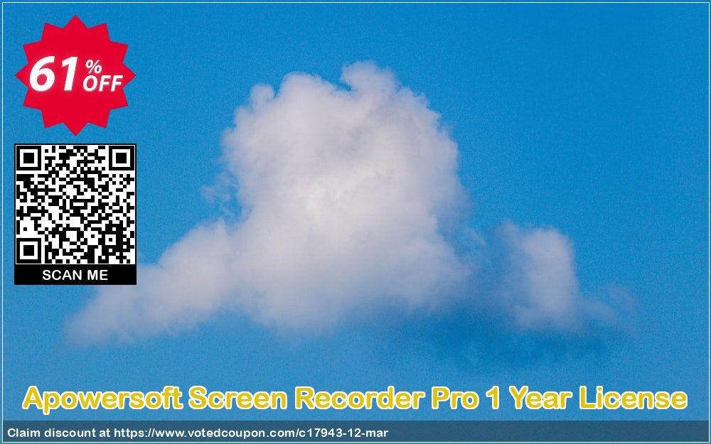 Apowersoft Screen Recorder Pro Yearly Plan Coupon Code Apr 2024, 61% OFF - VotedCoupon