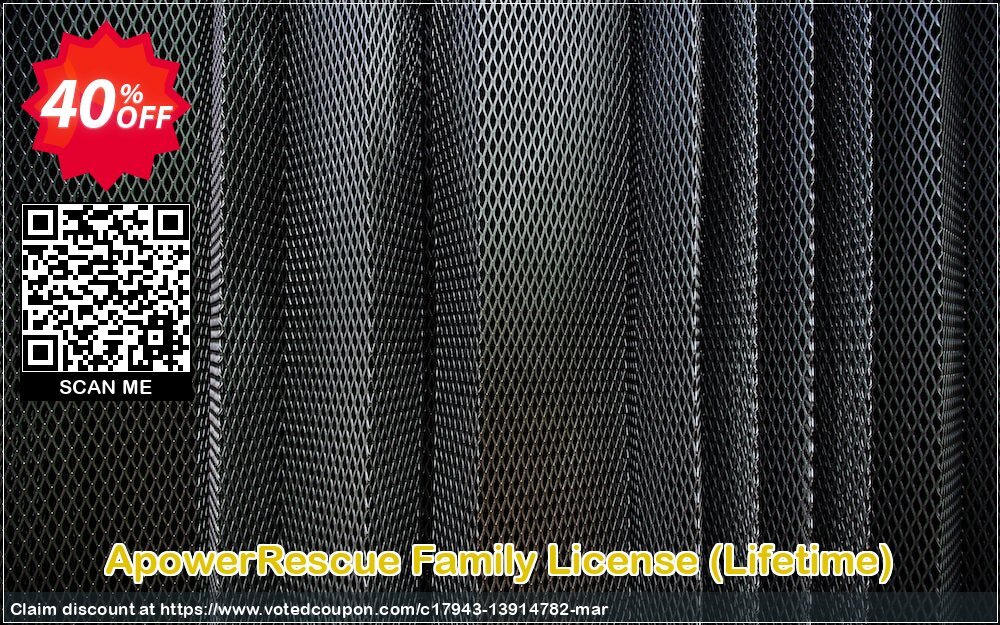 ApowerRescue Family Plan, Lifetime  Coupon, discount ApowerRescue Family License (Lifetime) Amazing offer code 2024. Promotion: Amazing offer code of ApowerRescue Family License (Lifetime) 2024