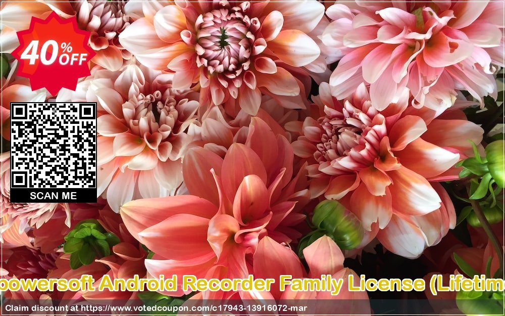 Apowersoft Android Recorder Family Plan, Lifetime  Coupon, discount Apowersoft Android Recorder Family License (Lifetime) Best promo code 2024. Promotion: Best promo code of Apowersoft Android Recorder Family License (Lifetime) 2024