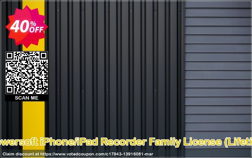 Apowersoft iPhone/iPad Recorder Family Plan, Lifetime  Coupon Code May 2024, 40% OFF - VotedCoupon