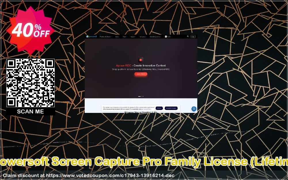 Apowersoft Screen Capture Pro Family Plan, Lifetime  Coupon Code Apr 2024, 40% OFF - VotedCoupon
